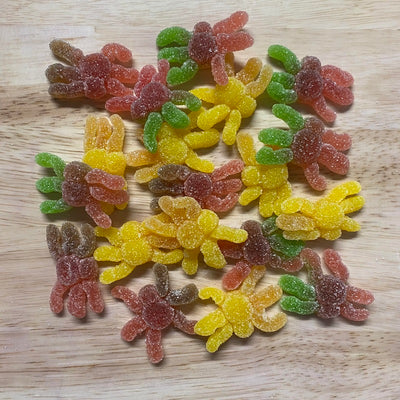 Hairy Spider Gummy Candy lollies