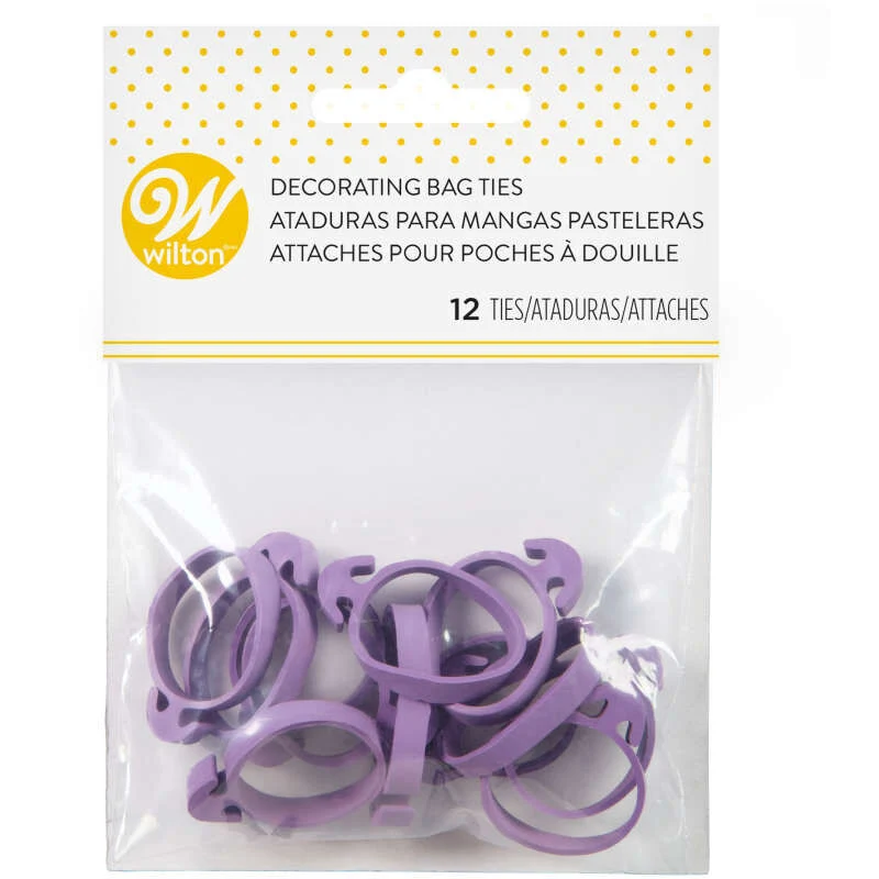 Icing Bag Ties by Wilton in retail packaging