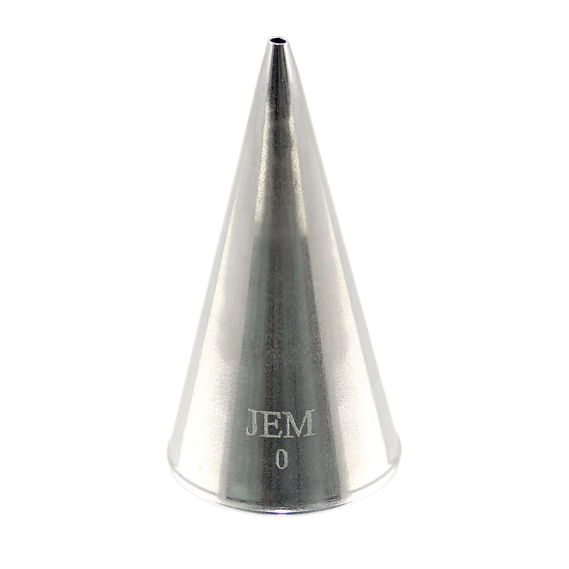 Standard 0 icing tip nozzle super fine dots and lines by Jem