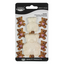 JBM Pop It Moulds package containing two cream-colored teddy bear molds, surrounded by small brown teddy bear pop-outs with pink hearts on a white and black backing card.