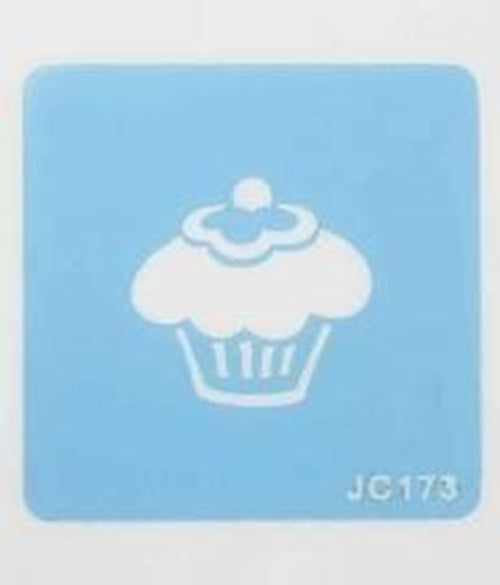 Cupcake Stencil 35mm by Jem