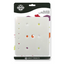 A white rectangular roller pad with multiple circular cutouts, packaged in a clear blister pack with a black header card. The packaging has the brand name 'Jem' and the text 'ROLLER PAD' and 'QUALITY PRODUCTS'.