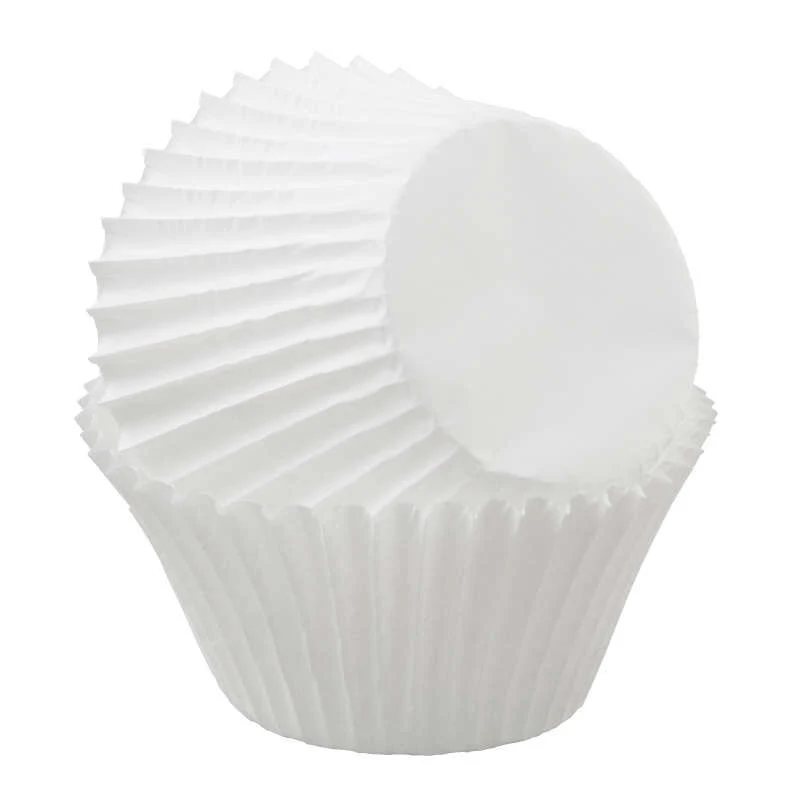 Jumbo Muffin cupcake papers White Pack 50 by Wilton