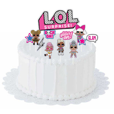 LOL Surprise cake topper decoration kit