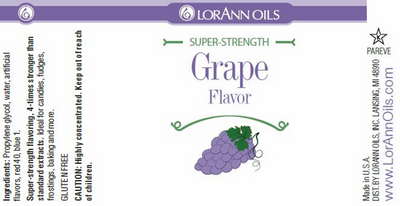 Lorann Oils flavouring 1oz 29.5ml Grape