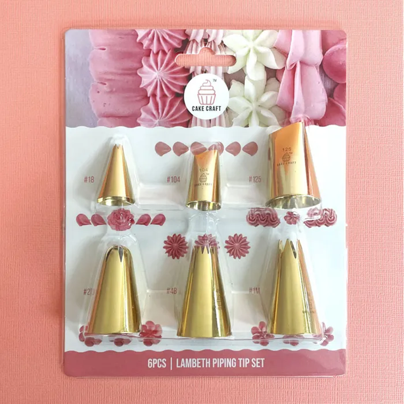Lambeth piping tip nozzle set by Cake Craft Kiwicakes