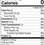 Lorann 1oz bottle of flavouring nutritional panel