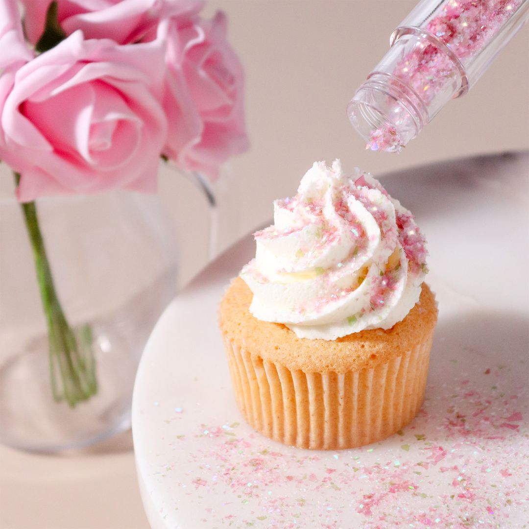 Magic Sparkles Edible Iridescent Glitter by PME Fairy Flowers