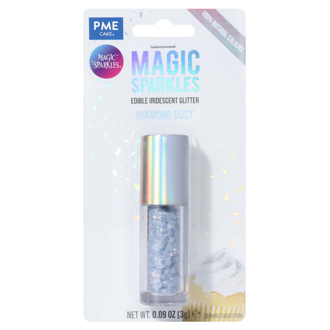 Magic Sparkles Edible Iridescent Glitter by PME Diamond Dust