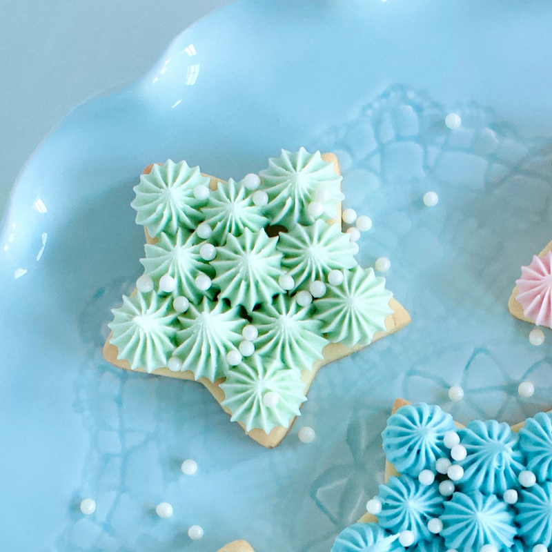 Mint buttercream example