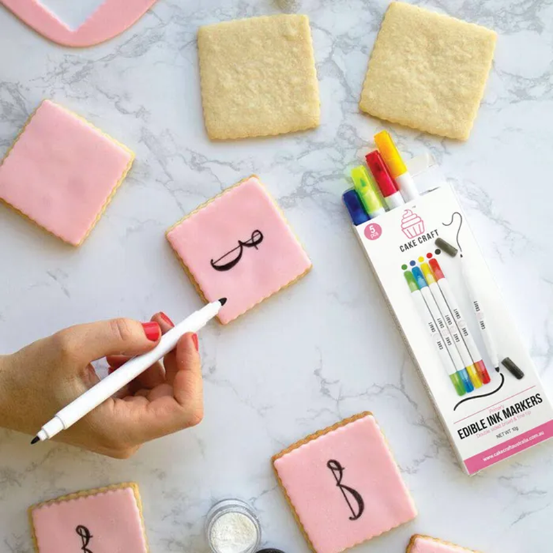 Marker pens edible ink Bright Colours