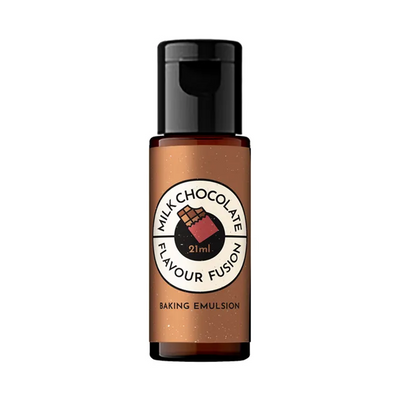 Milk Chocolate emulsion flavouring in 21ml bottle