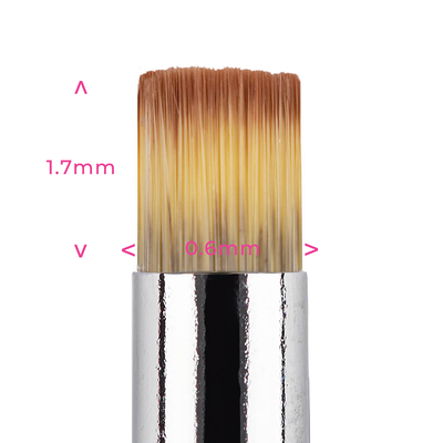 Mini lustre dusting Paint BRUSH No 2 by Sweet Sticks