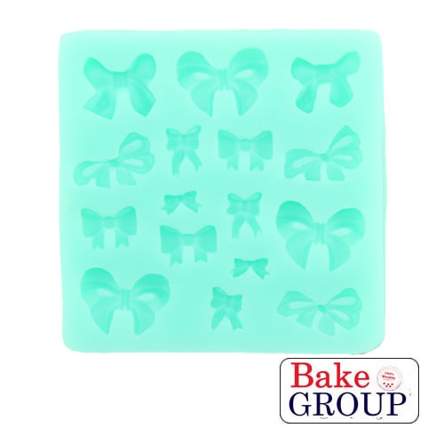 Little bows multi silicone mould