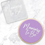 Mummy to be iced cookie. Alongside the acrylic embosser embossing tool used tomake it