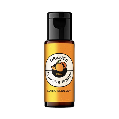 Orange emulsion flavouring in 21ml bottle
