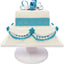 Example of decorated cake using frill cutters