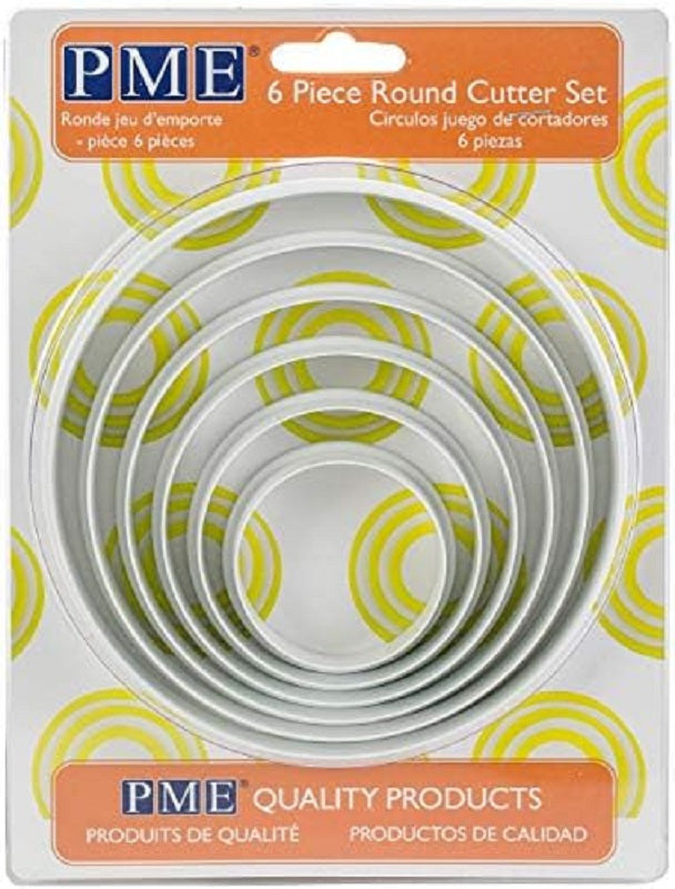 CLASSIC SHAPES CUTTERS - ROUND SET OF 6 - Kiwicakes
