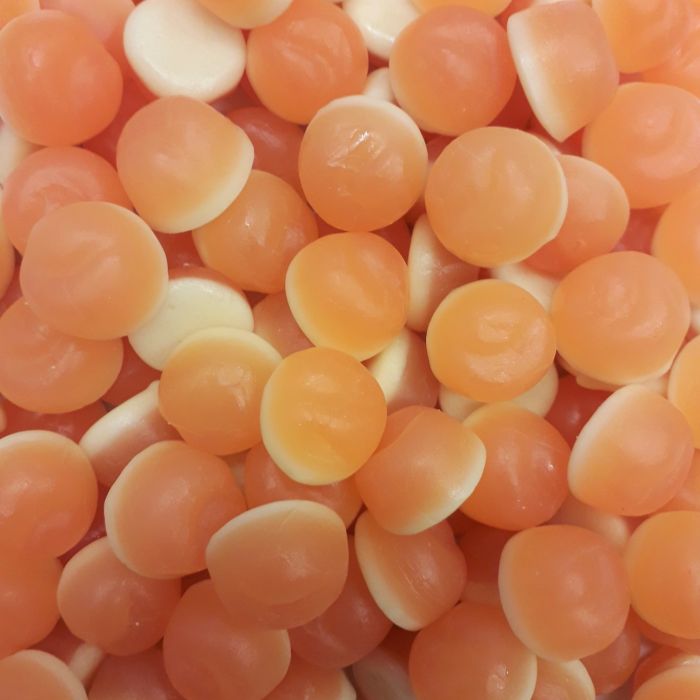 Peaches n Cream Gummy Candy lollies