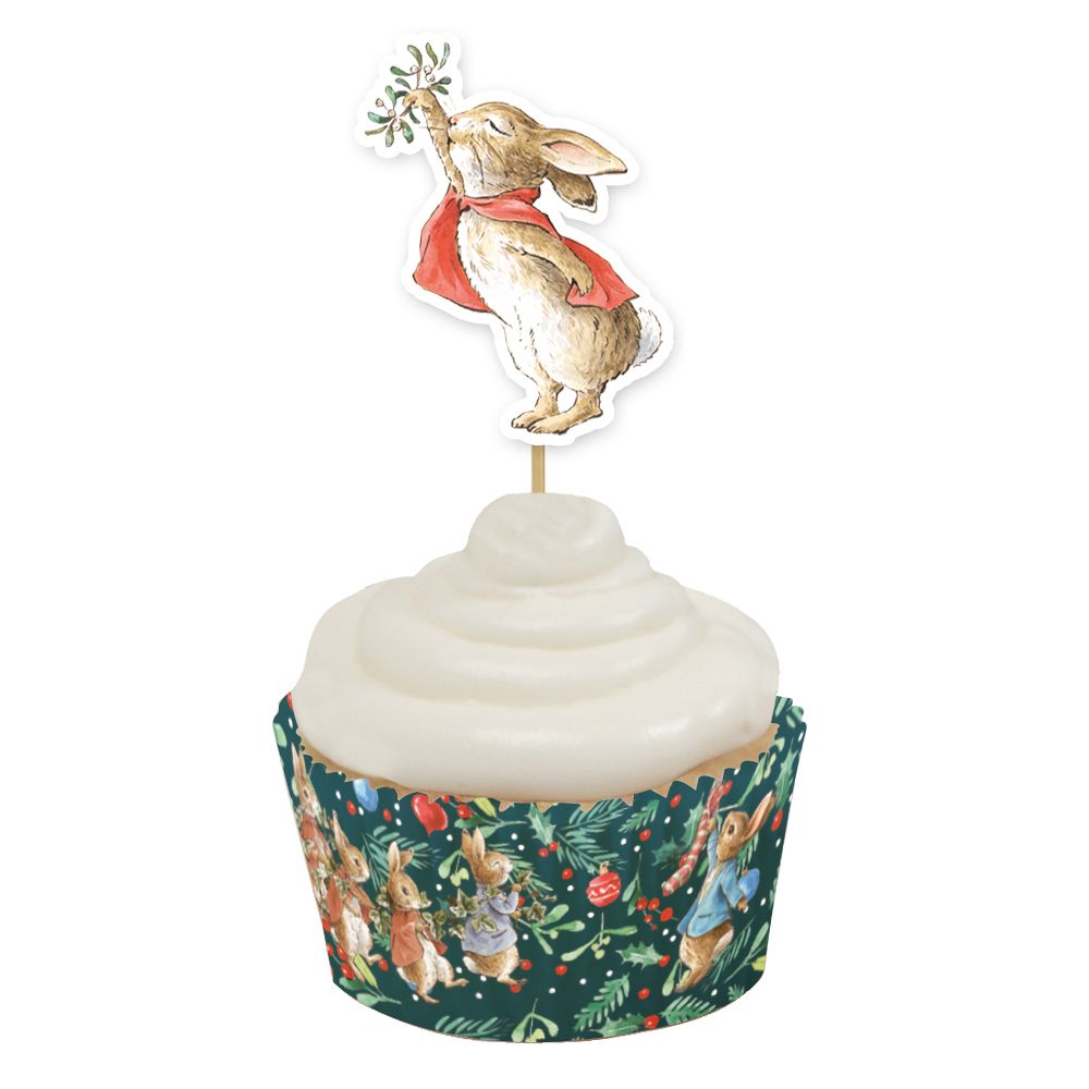 Beatrix Potter™ Peter Rabbit™ Christmas Festive Foliage Cupcake Kit ...