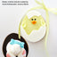Cookies with white fondant icing for Easter
