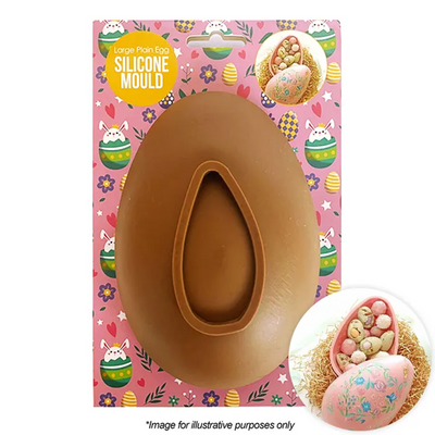 Large Easter egg silicone chocolate mould Plain EGG