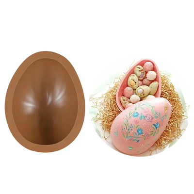 Large Easter egg silicone chocolate mould Plain EGG