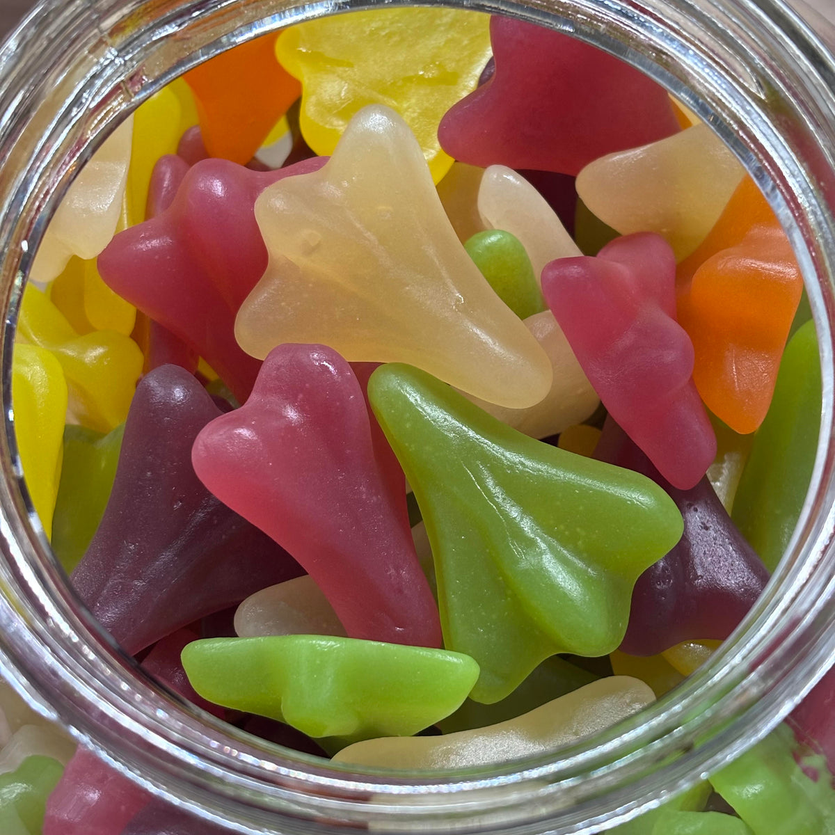 Pascalls jet plane multi colour lollies