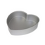 side view of heart shaped cake pan
