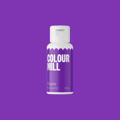 purple colour mill bottle