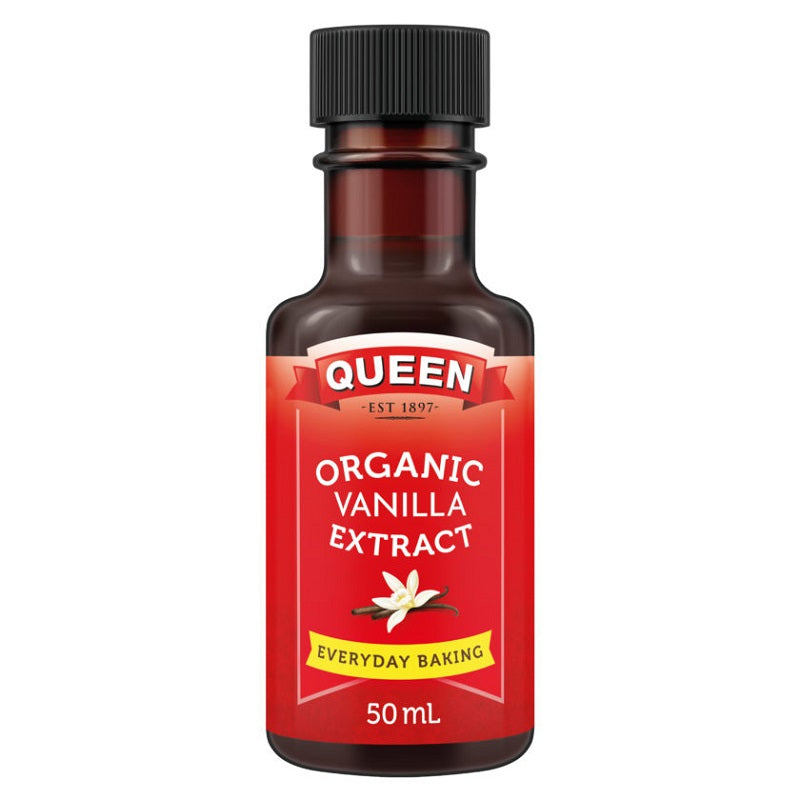 Organic Vanilla Extract 50ml by Queen