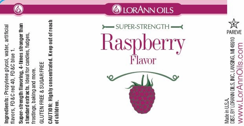Lorann Oils flavouring 4oz 118.3ml Raspberry