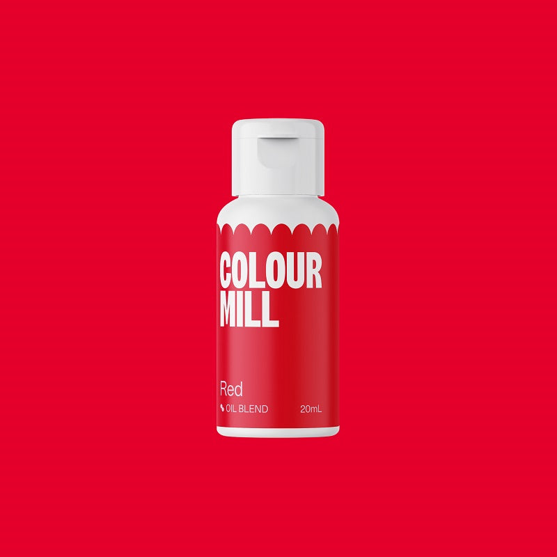 Red Colour Mill bottle