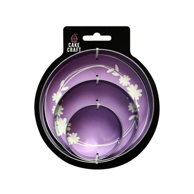 Round cookie cutter set of 3