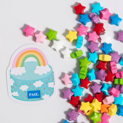 Sprinkles Charms Rainbow Stars by PME