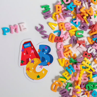 Sprinkles Charms Rainbow Alphabet by PME