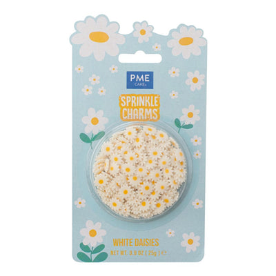 Sprinkles Charms White Daisies by PME