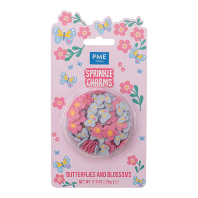 Sprinkles Charms Butterflies & Blossoms by PME