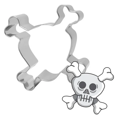 Skull and Crossbones cookie cutter