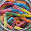 Sour glow worm lollies