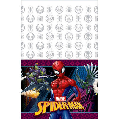 Spiderman party table cover 1.37 x 2.43m