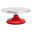 Aluminium Red base Turntable by Fat Daddios