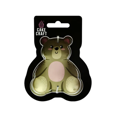 Teddy bear cookie cutter