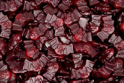 vampire bat gummy candy lollies by Mayceys