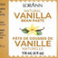 LorAnn Vanilla Bean Paste label with vanilla bean illustration and text.