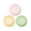 Pastel Rainbow mini cupcake papers pack 100