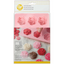 Wilton silicone chocolate mould with rose shaped cavities
