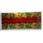 Christmas patterned cake frill embossed foil choose your colour