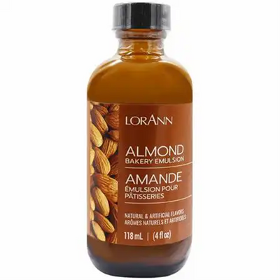 Almond Emulsion flavouring 4oz 118ml Lorann