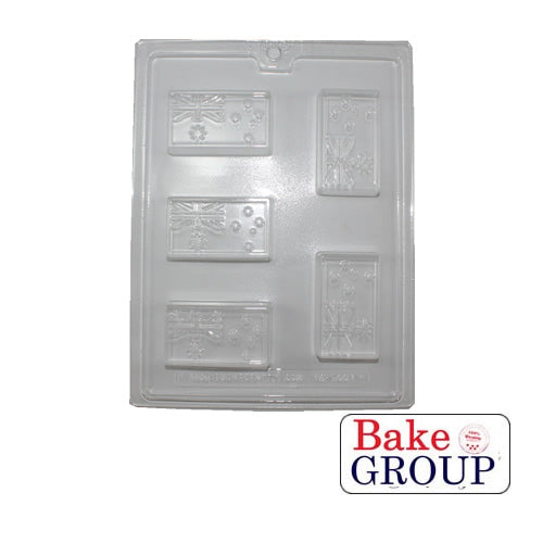 Australian flag chocolate mould